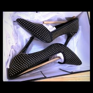 Alice and Olivia Studded Black Shoes